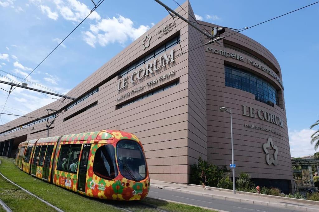 Confort Climatise Et Suite Privee En Sousplex Montpellier Exterior foto